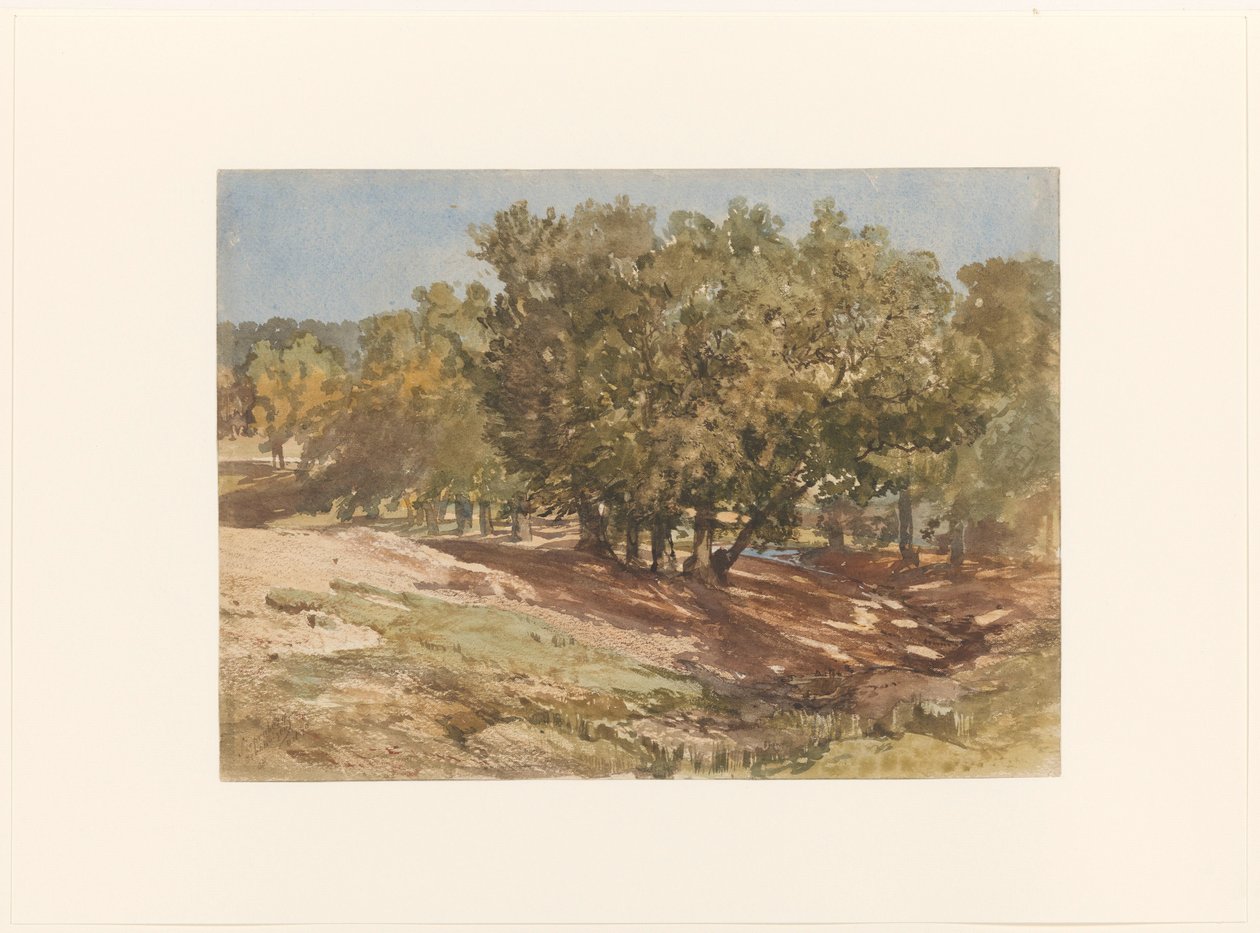 Kilátás Beekhuizenben, a Zijpenbergen alkotó: Charles Rochussen