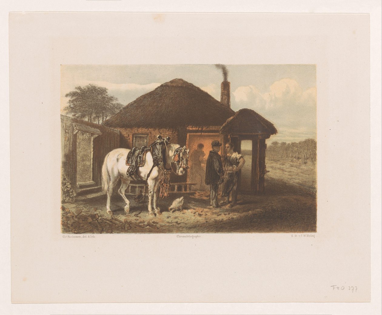 Farrier beszél az emberrel alkotó: Charles Rochussen