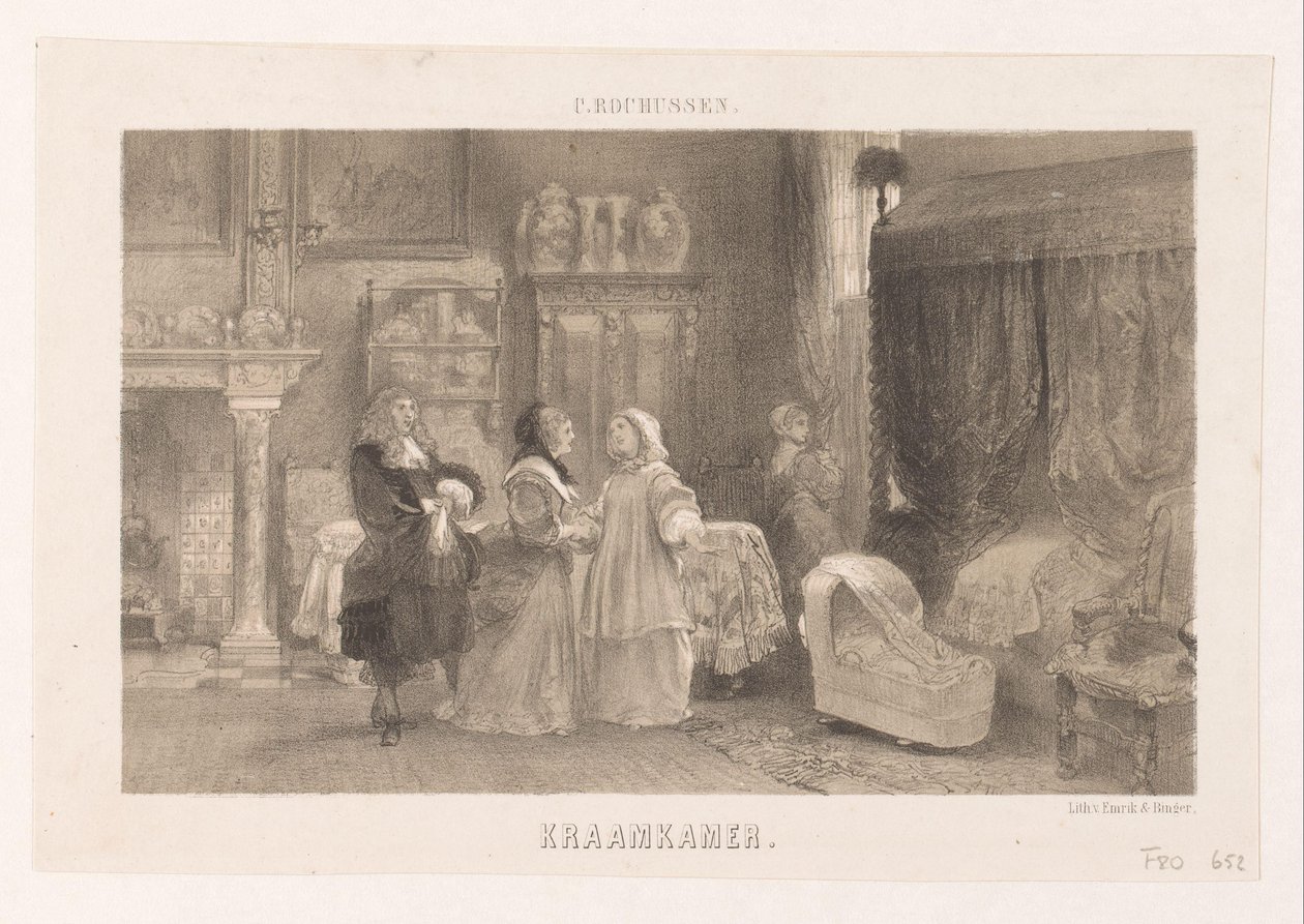 Óvoda (cím a tárgyon) alkotó: Charles Rochussen