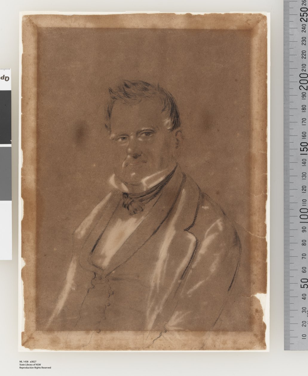 Joseph Raphael portréja, 1852 körül alkotó: Charles Rodius