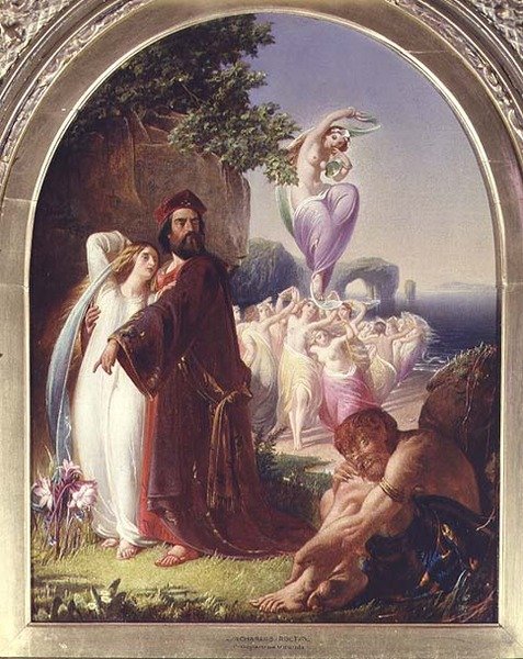 Prospero és Miranda alkotó: Charles Rolt
