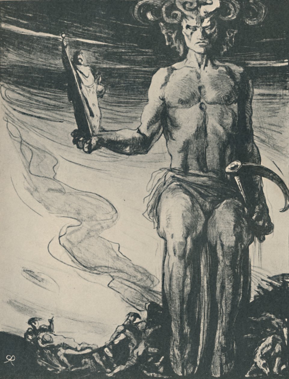 „Thomas Hardy dinasztiáinak plakátja, 1919 alkotó: Charles S Ricketts