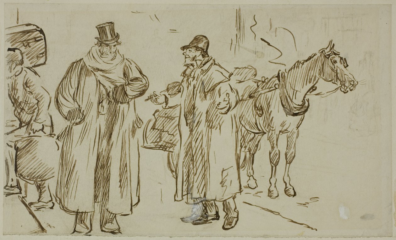 Hízelgő beszéd alkotó: Charles Samuel Keene