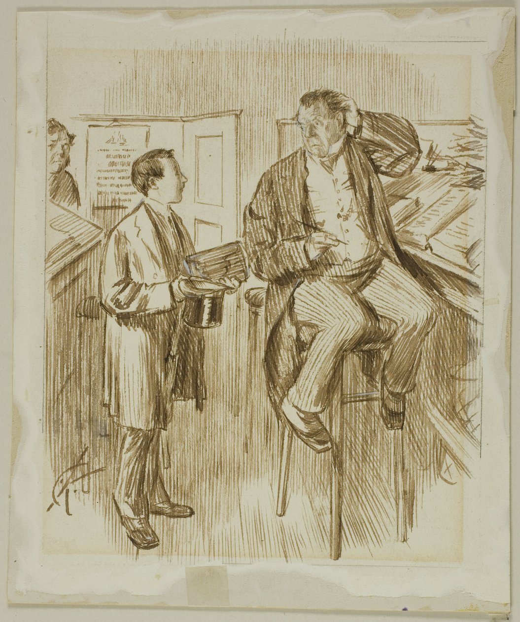 Harmadik kérdezősködésre alkotó: Charles Samuel Keene