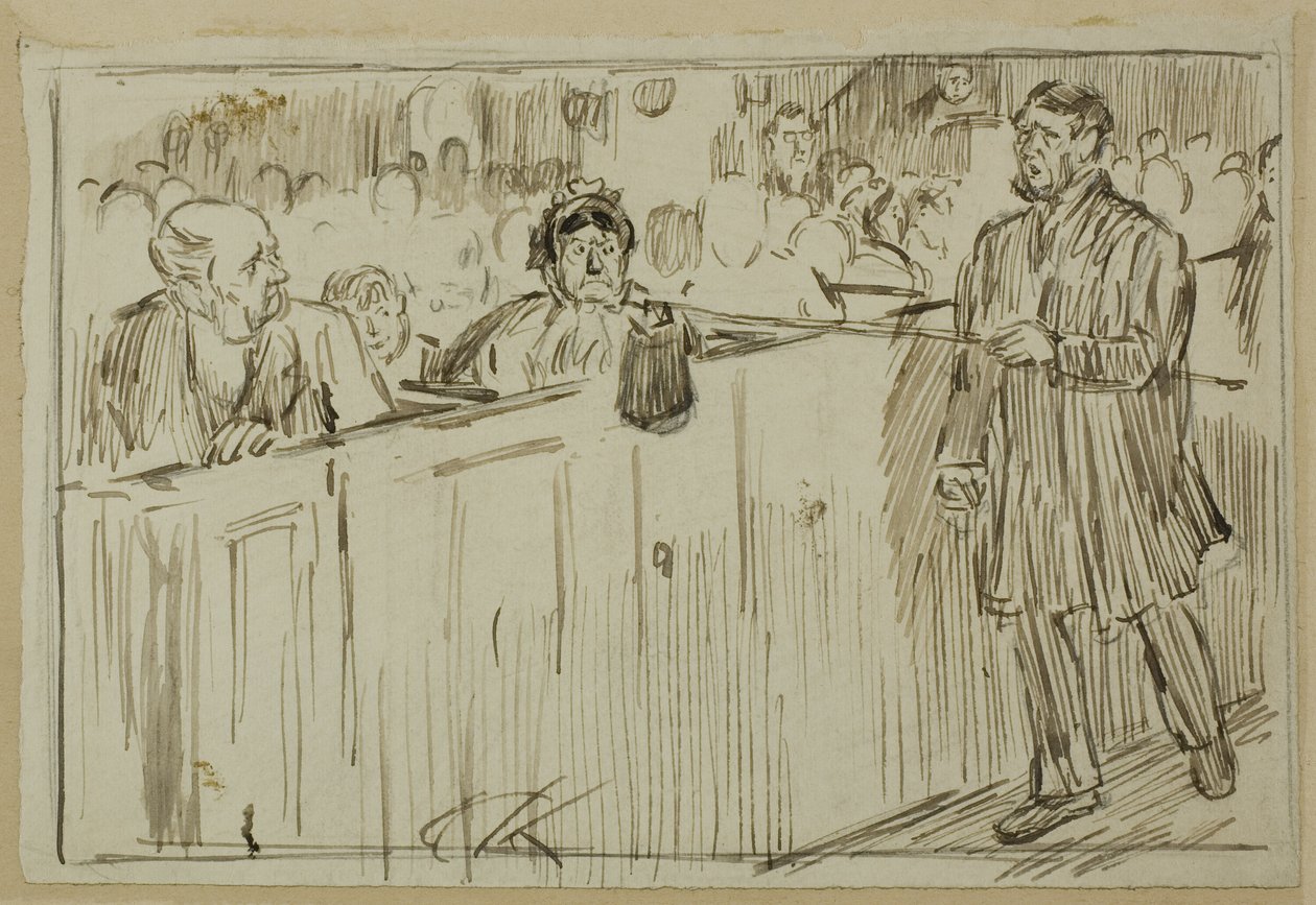 Szokás ereje alkotó: Charles Samuel Keene