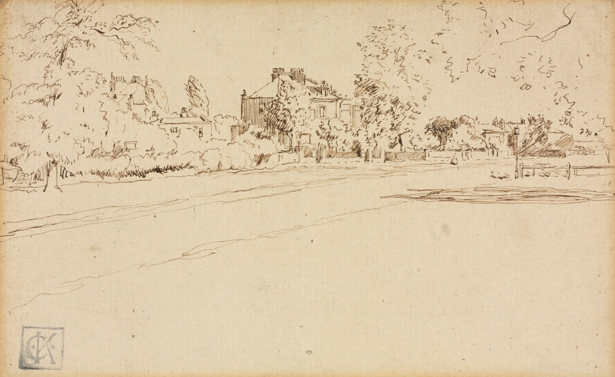 Ház Hammersmithben alkotó: Charles Samuel Keene