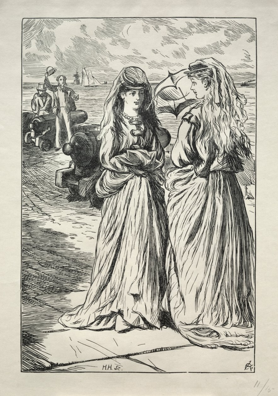 Lady Nelly – a flört alkotó: Charles Samuel Keene