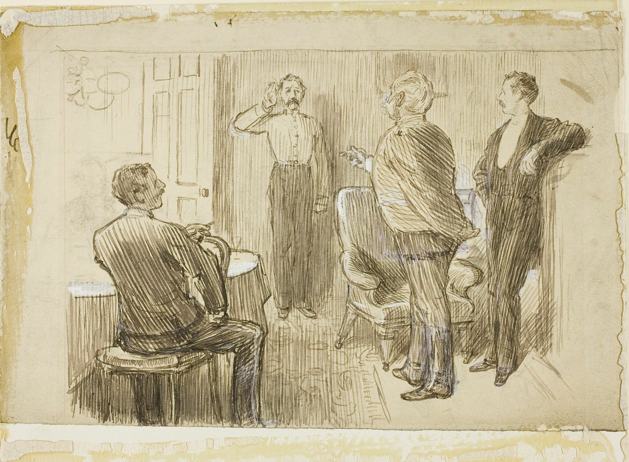 Tiszt és Rendőr alkotó: Charles Samuel Keene