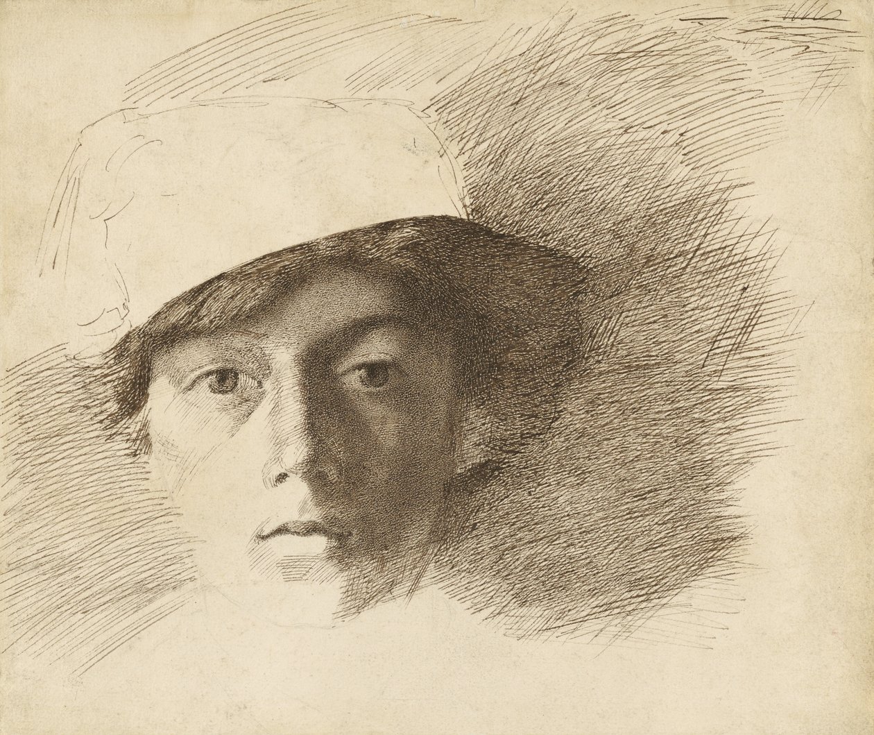 Önarckép alkotó: Charles Samuel Keene