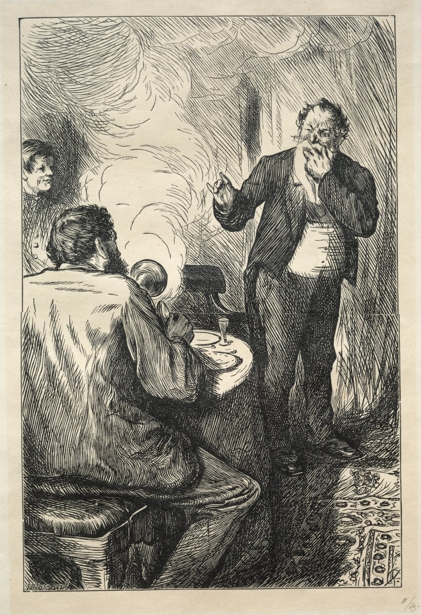 Dohányzás szigorúan tilos alkotó: Charles Samuel Keene
