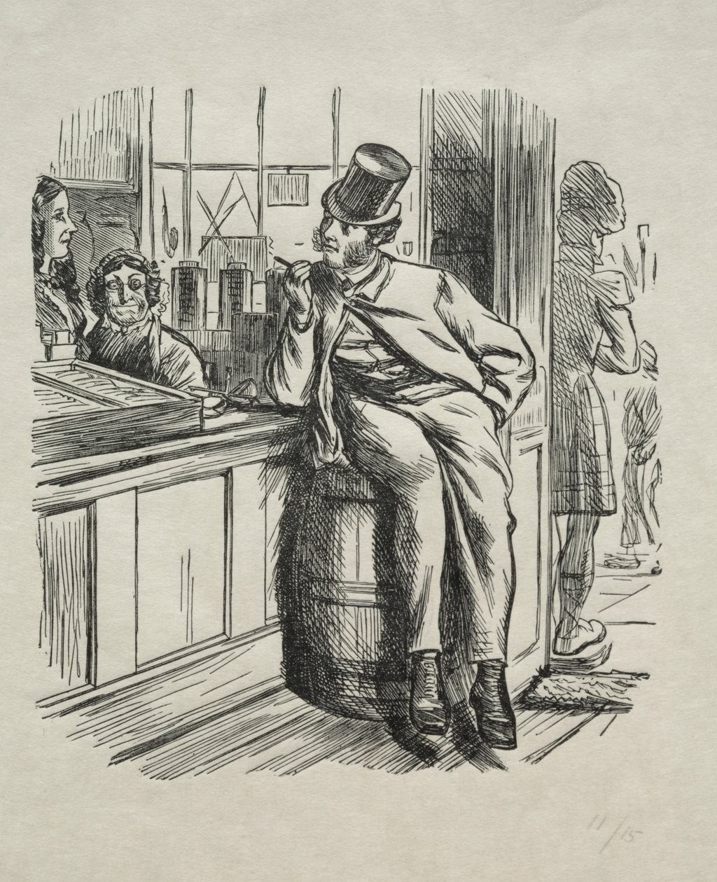 Mi történt egy gazdag bácsi meggyilkolásával egy karácsonykor alkotó: Charles Samuel Keene