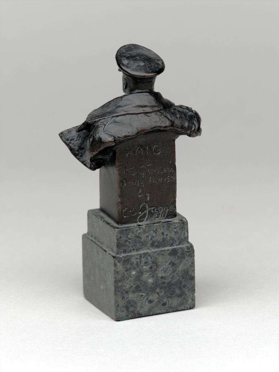 Douglas Haig tábornagy, Haig 1. gróf, a brit hadsereg főparancsnoka, 1918 körül alkotó: Charles Sergeant Jagger