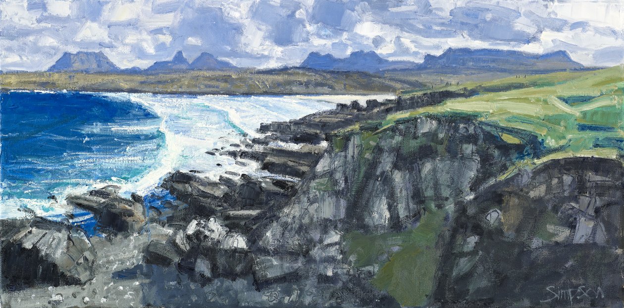 Achnahaird Bay, 2011 (olaj, vászon) alkotó: Charles Simpson