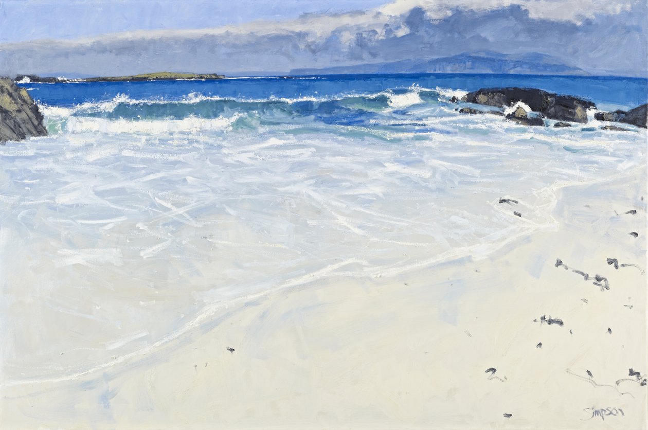 Vihar után, Iona, 2010 (olaj, vászon) alkotó: Charles Simpson
