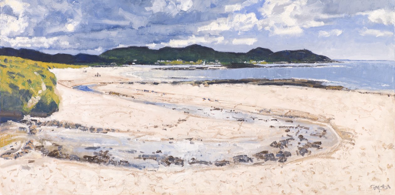 Beach Stream, Sanna, 2017 (olaj, vászon) alkotó: Charles Simpson