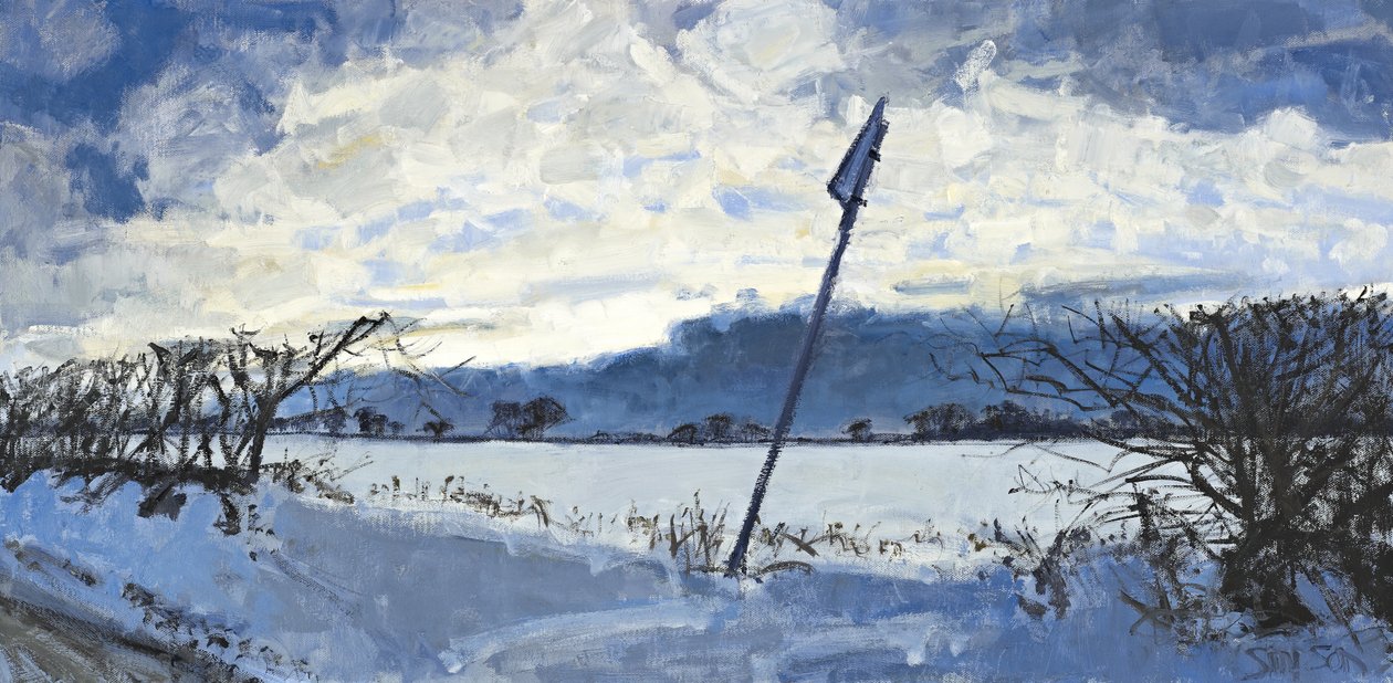 Decemberi délután, 2011 (olaj, vászon) alkotó: Charles Simpson