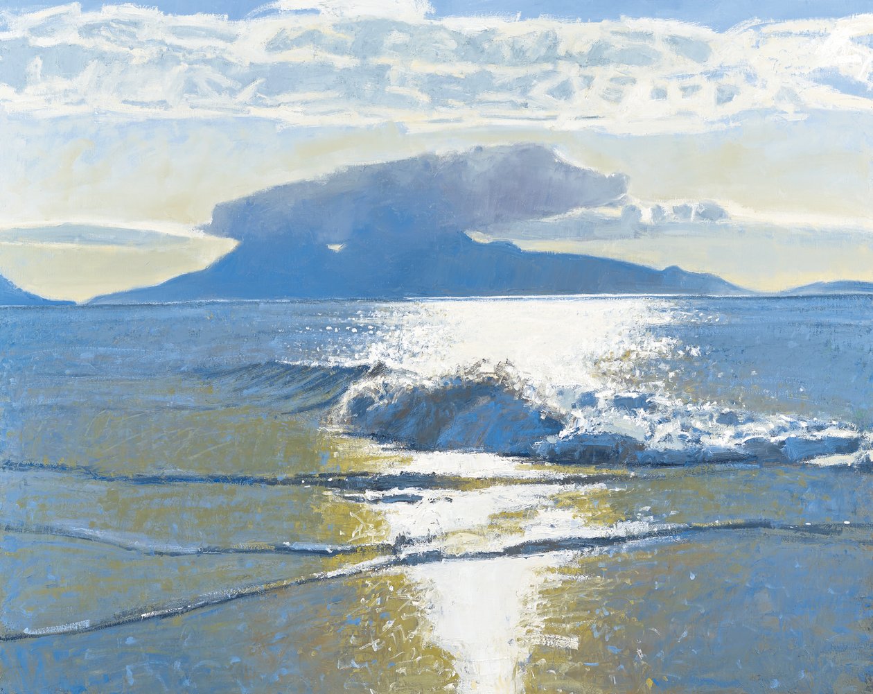 Esti tenger, 2014 (olaj, vászon) alkotó: Charles Simpson