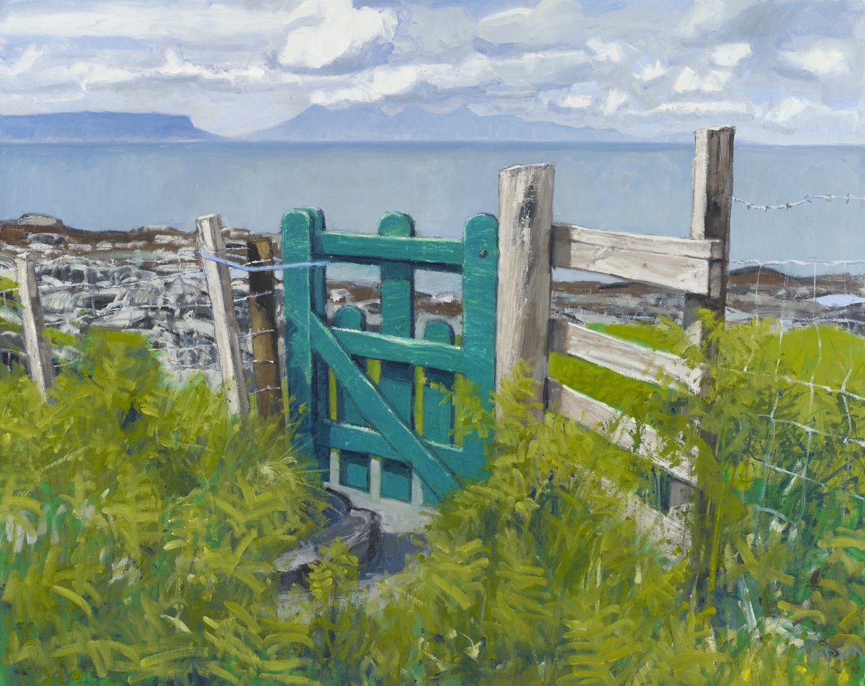 Kapu, 2012 (olaj, vászon) alkotó: Charles Simpson