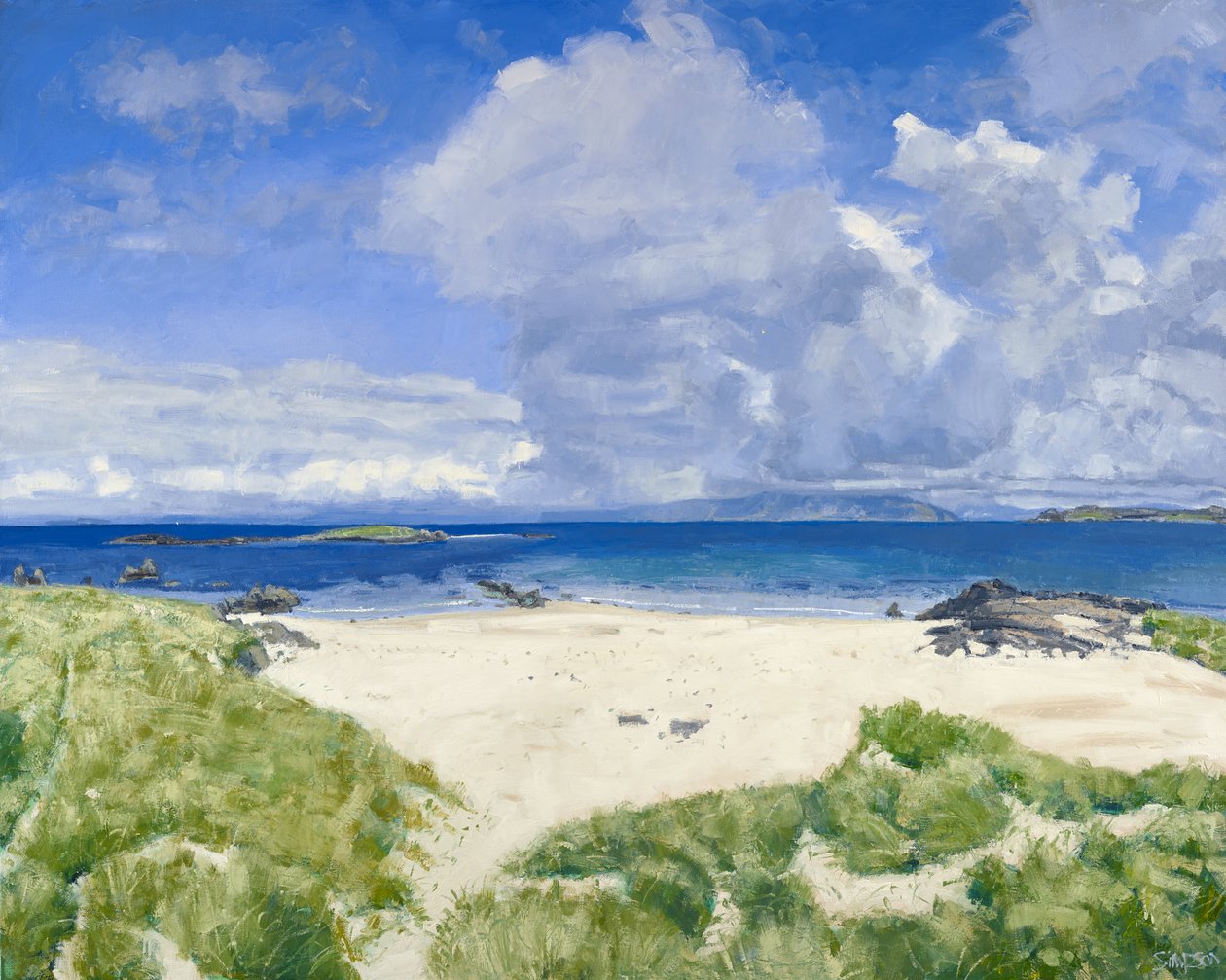 Iona North End, 2015 (olaj, vászon) alkotó: Charles Simpson