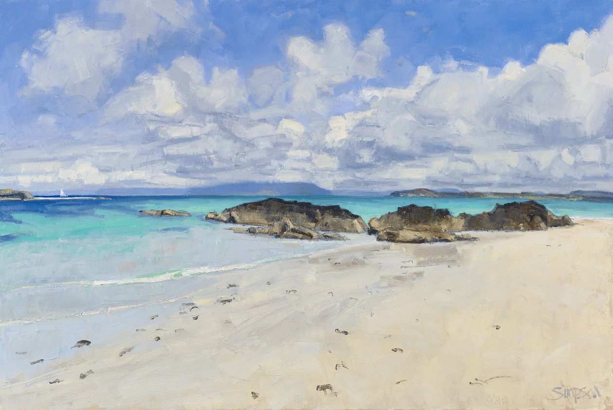 Iona Summer (The Finger), 2015 (olaj, vászon) alkotó: Charles Simpson