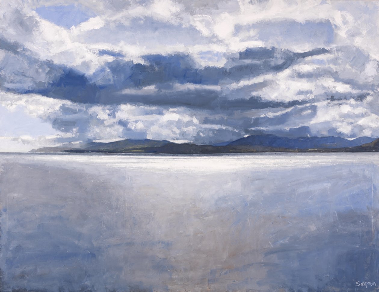 Isle of Mull, 2017 (olaj, vászon) alkotó: Charles Simpson