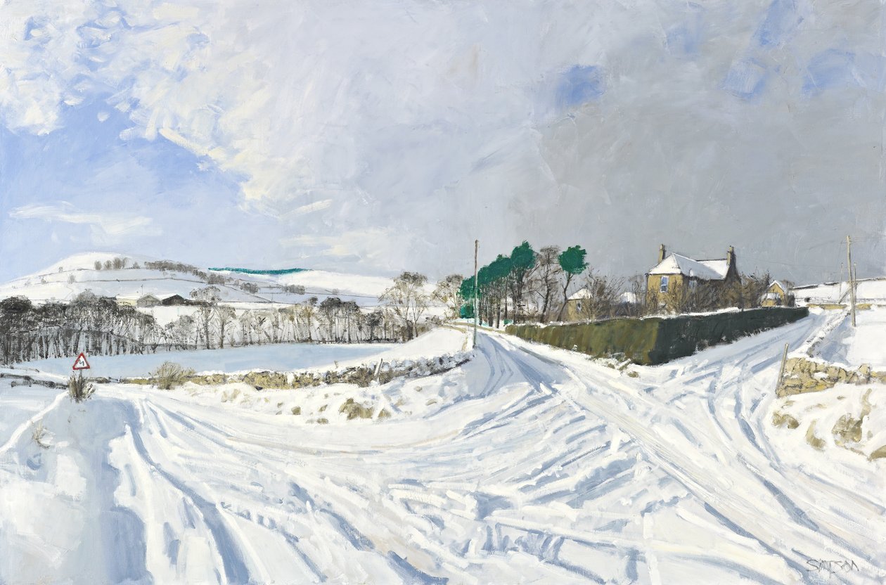 Newhall, 2011 (olaj, vászon) alkotó: Charles Simpson