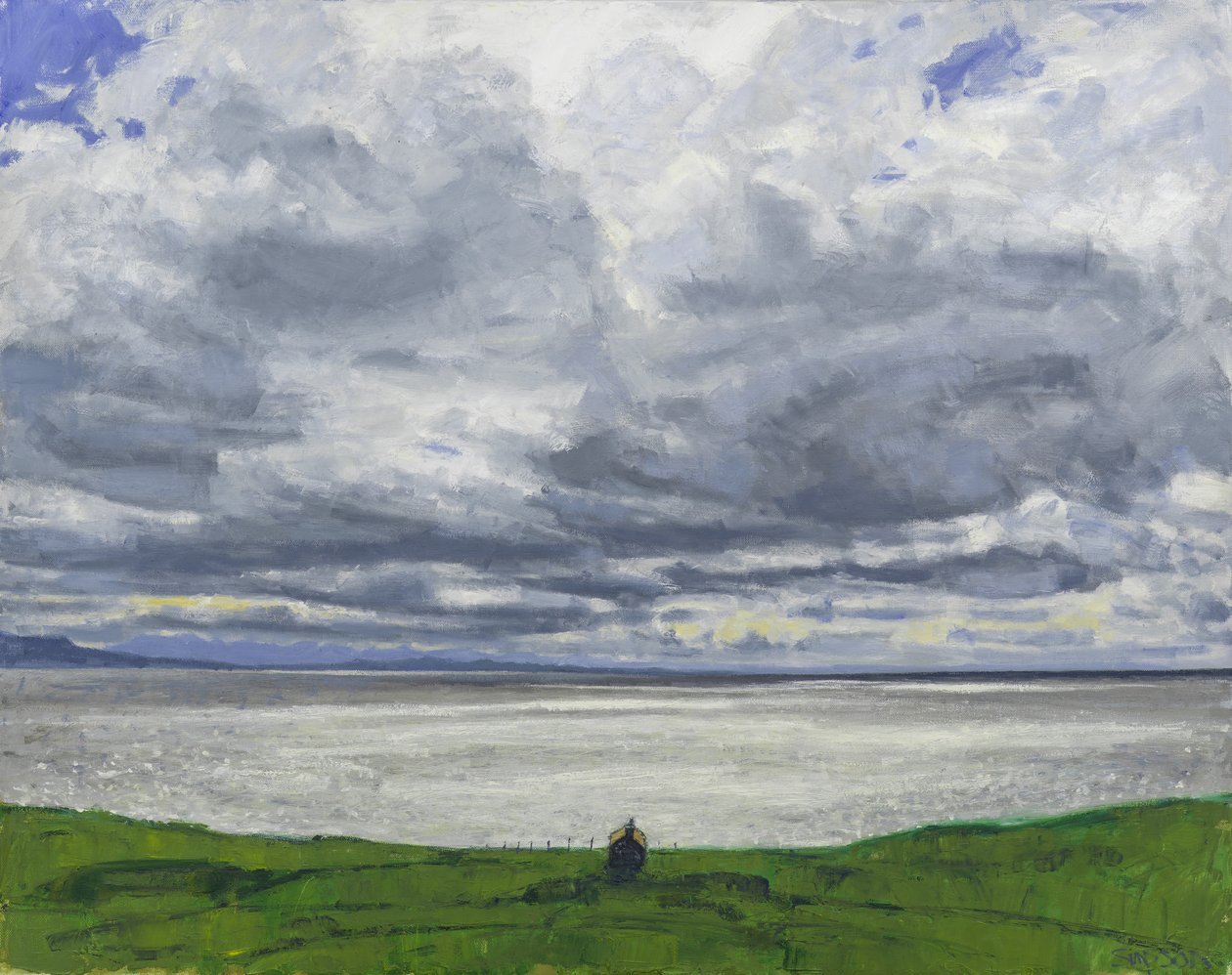 Északnyugati part, 2017 (olaj, vászon) alkotó: Charles Simpson