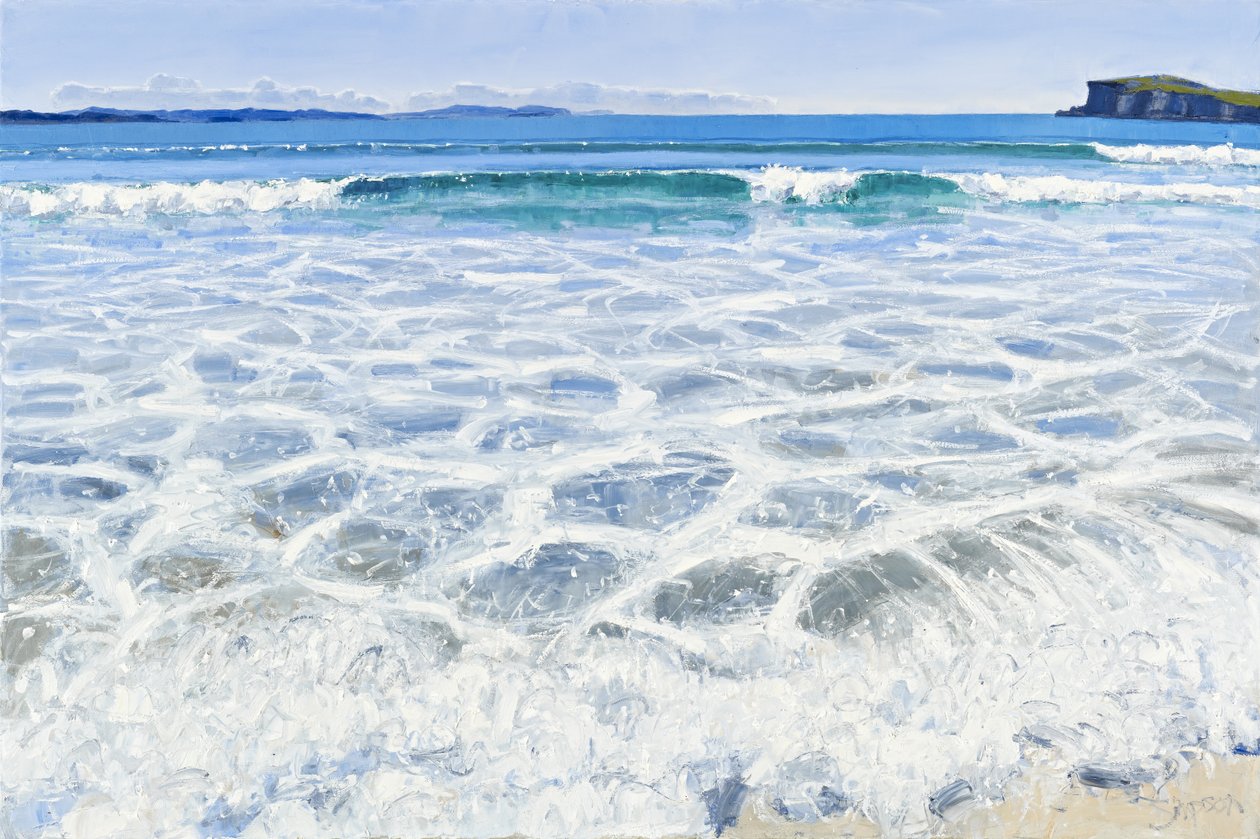 Oldshoremore Sea, 2010 (olaj, vászon) alkotó: Charles Simpson