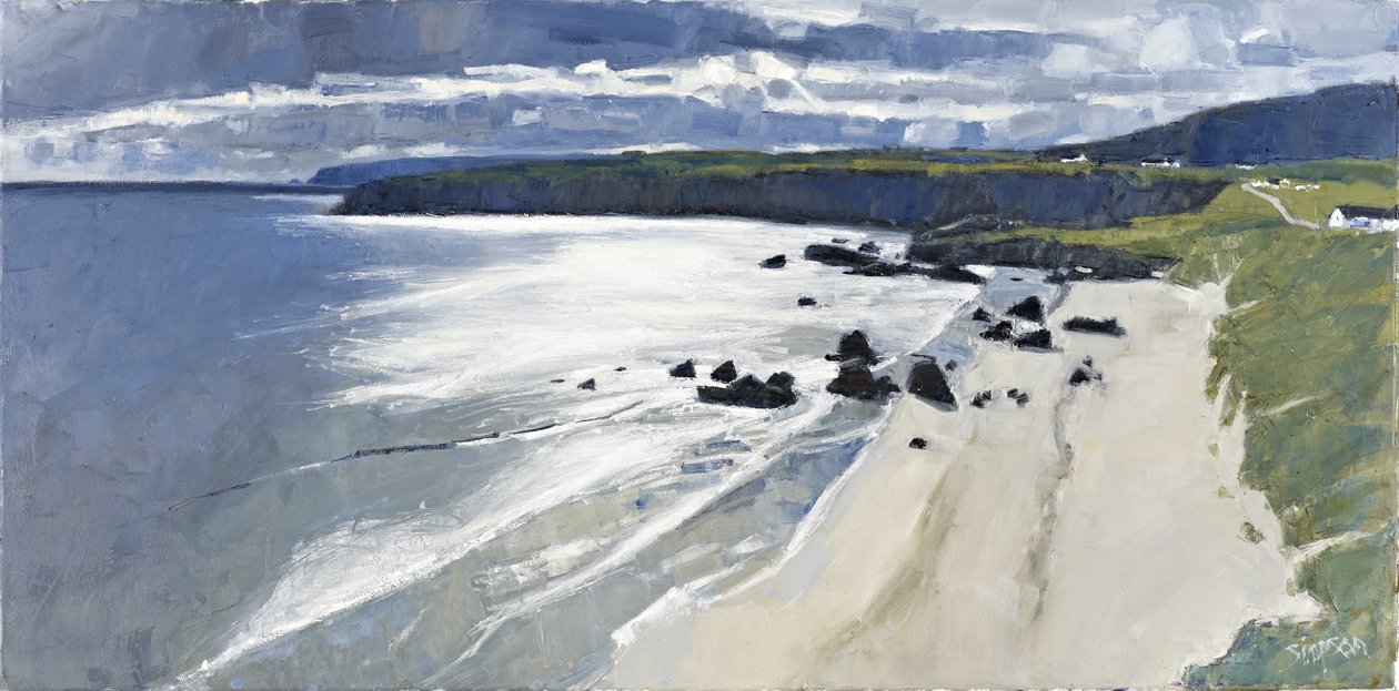 Sango Bay, 2011 (olaj, vászon) alkotó: Charles Simpson