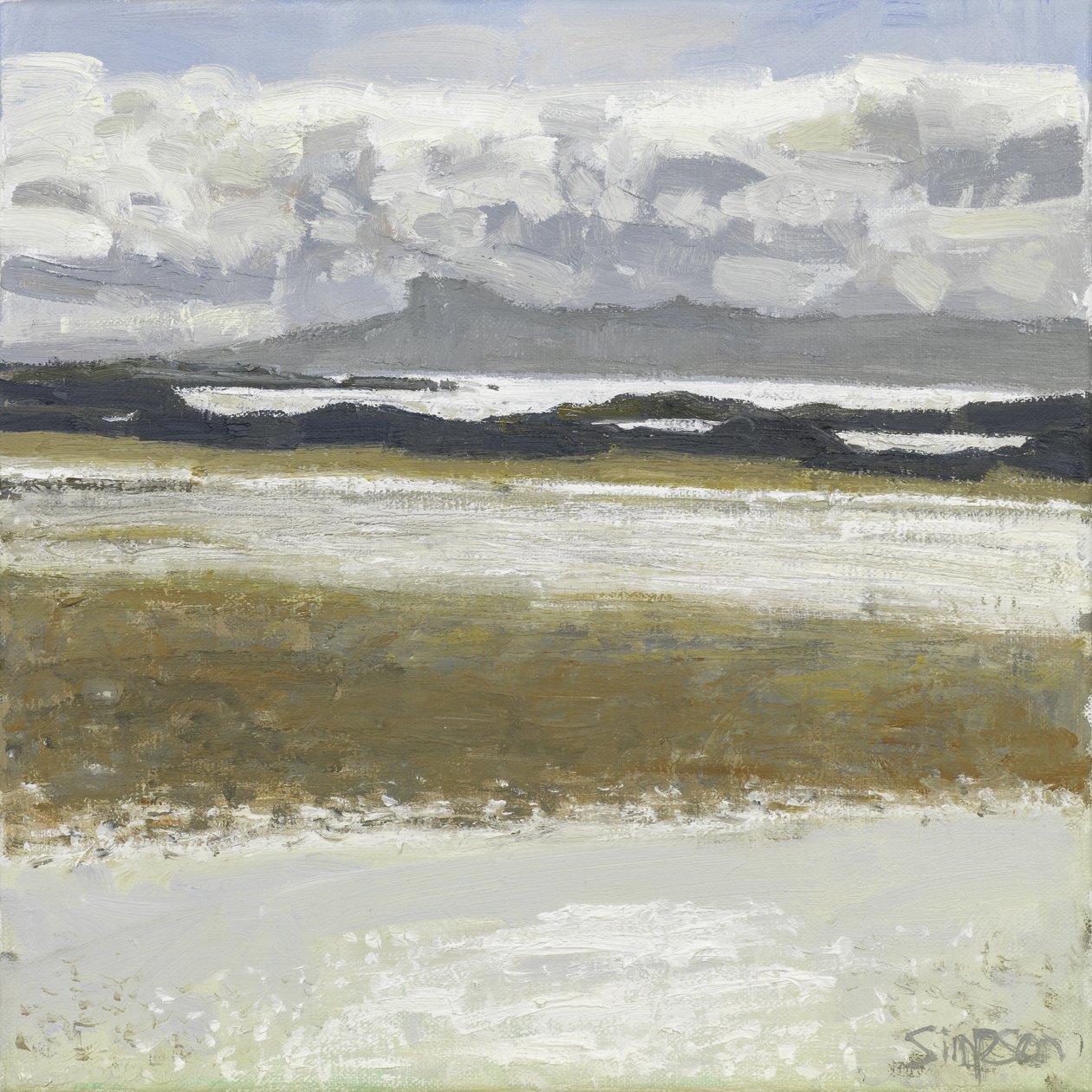 Sgurr, 2016 (olaj, vászon) alkotó: Charles Simpson