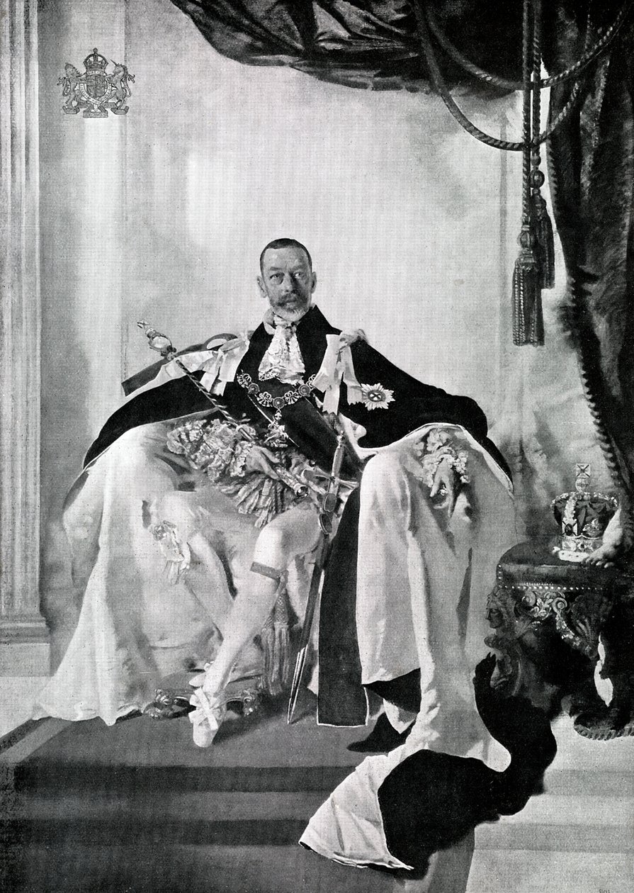 V. György, 1924 alkotó: Charles Sims