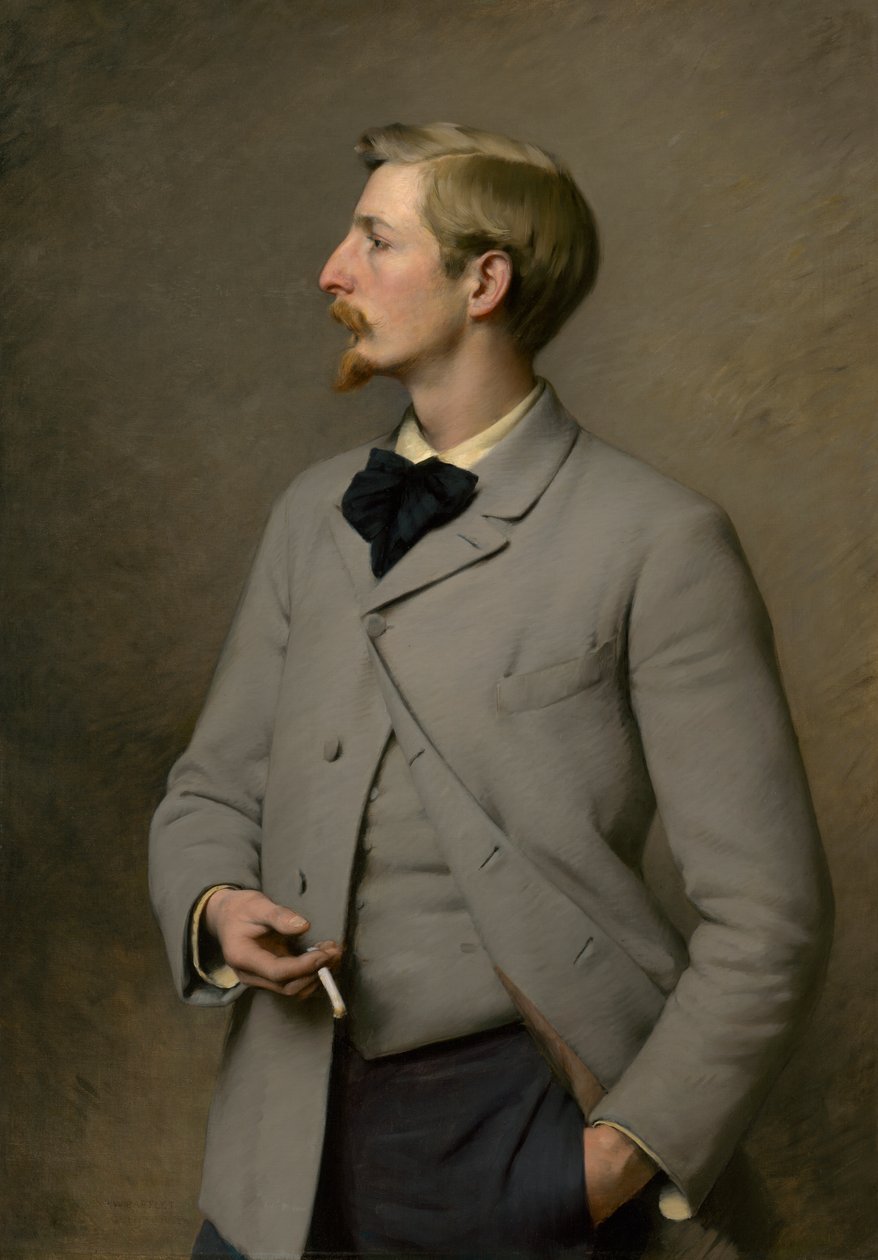 Paul Wayland Bartlett, c. 1890. alkotó: Charles Sprague Pearce