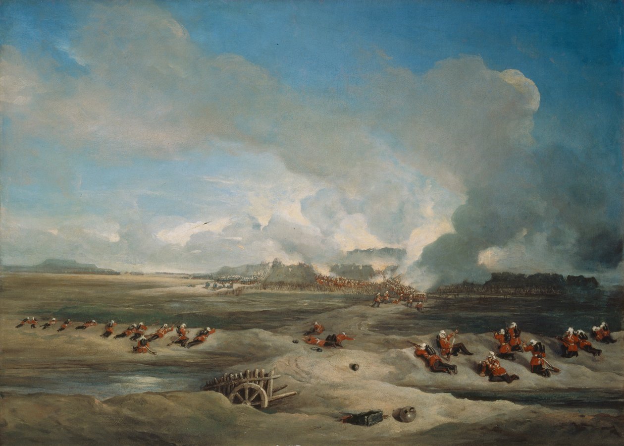 A peihói északi erőd megrohamozása és elfoglalása 1860. augusztus 21-én, 1860. alkotó: Charles Stewart Hardinge