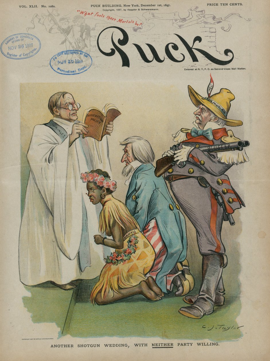 Újabb puskaesküvő, egyik fél sem hajlandó, 1897 alkotó: Charles Taylor