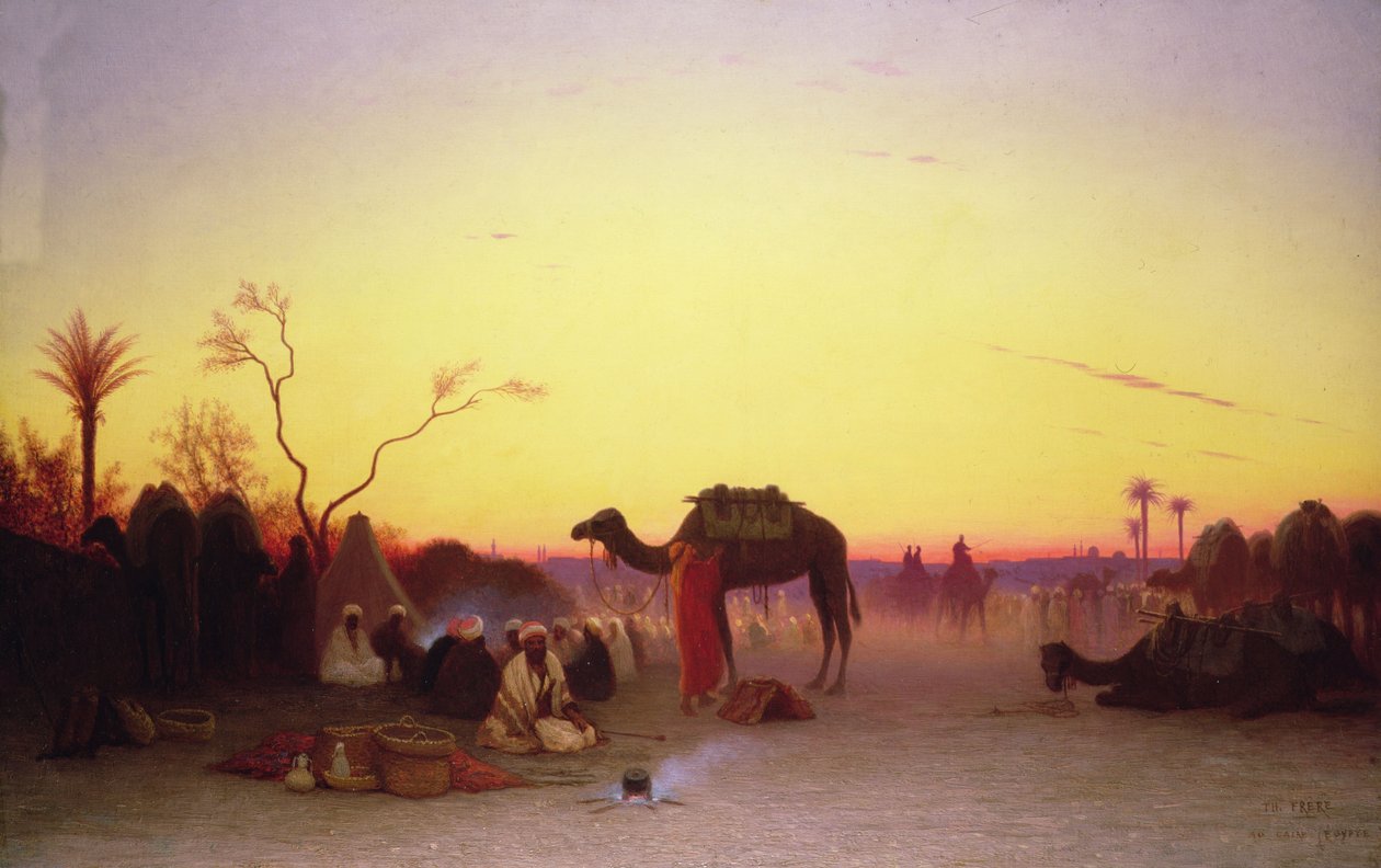 Kairó, Egyiptom alkotó: Charles Theodore  Frere