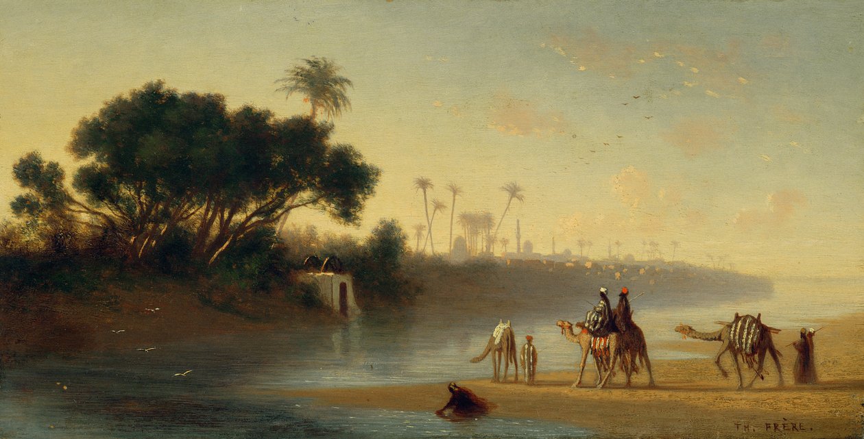 A Nílus Kairóban alkotó: Charles Theodore Frere