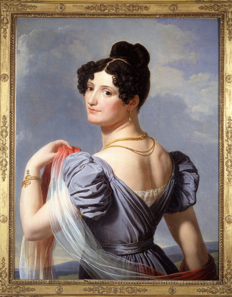 Anne Boutet, Mademoiselle Mars (1779-1847) francia színész portréja. Charles Thévenin festménye, amelyet először az 1900-as egyetemes kiállításon mutattak be. alkotó: Charles Thevenin