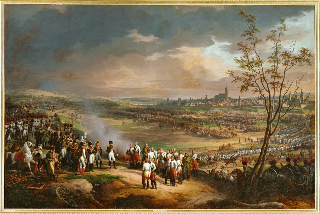 Ulm megadása, Németország ... (festmény, vászon) alkotó: Charles Thevenin