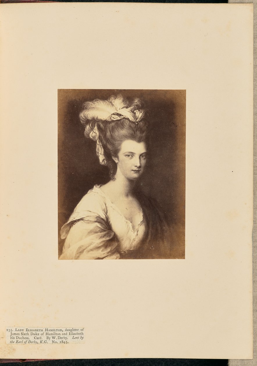 Lady Elizabeth Hamilton alkotó: Charles Thurston Thompson