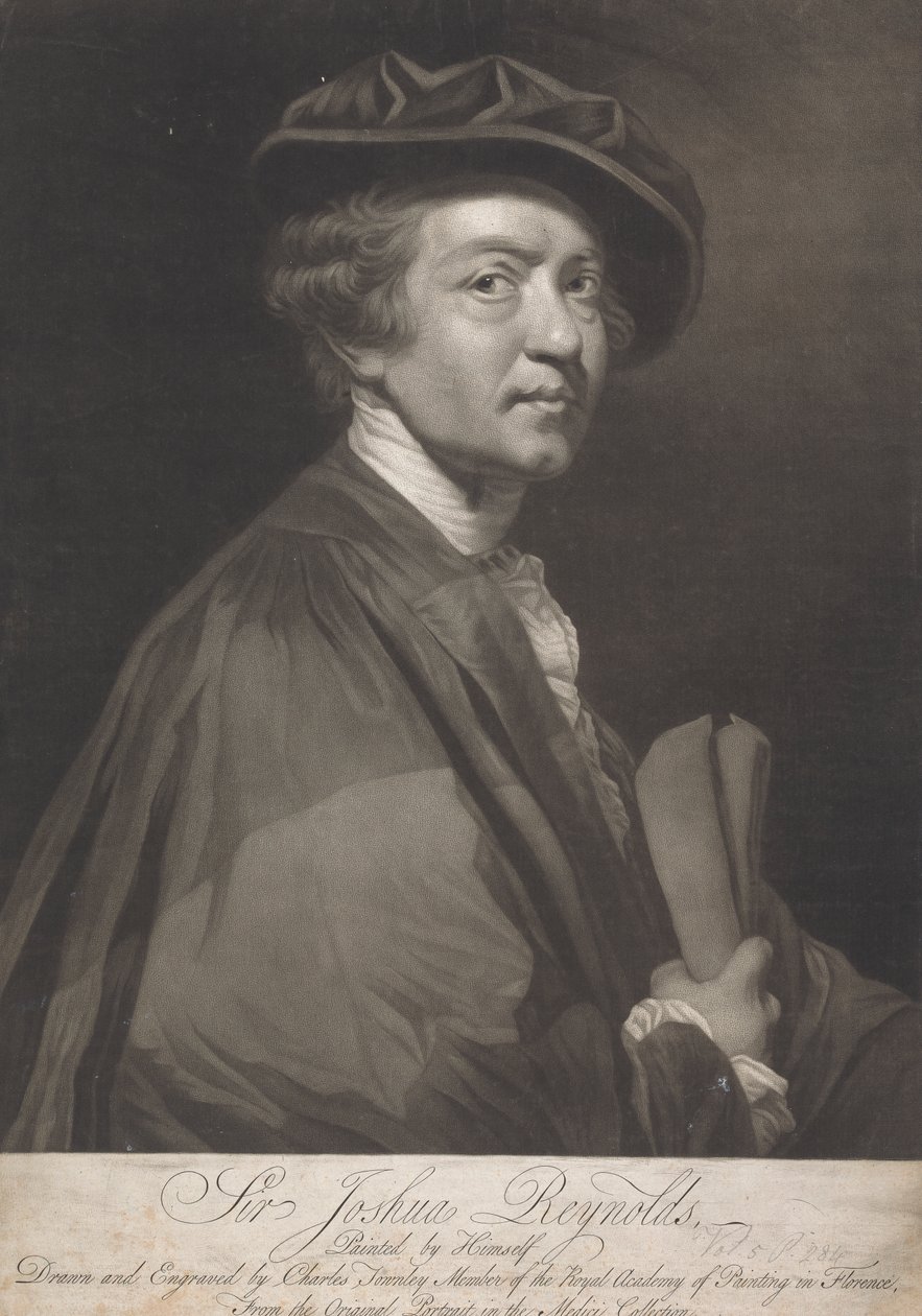 Sir Joshua Reynolds alkotó: Charles Townley