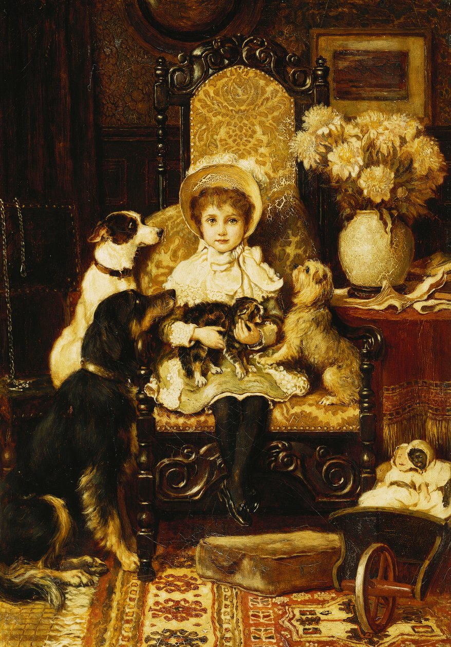 Doddy és házi kedvencei, alkotó: Charles Trevor Garland