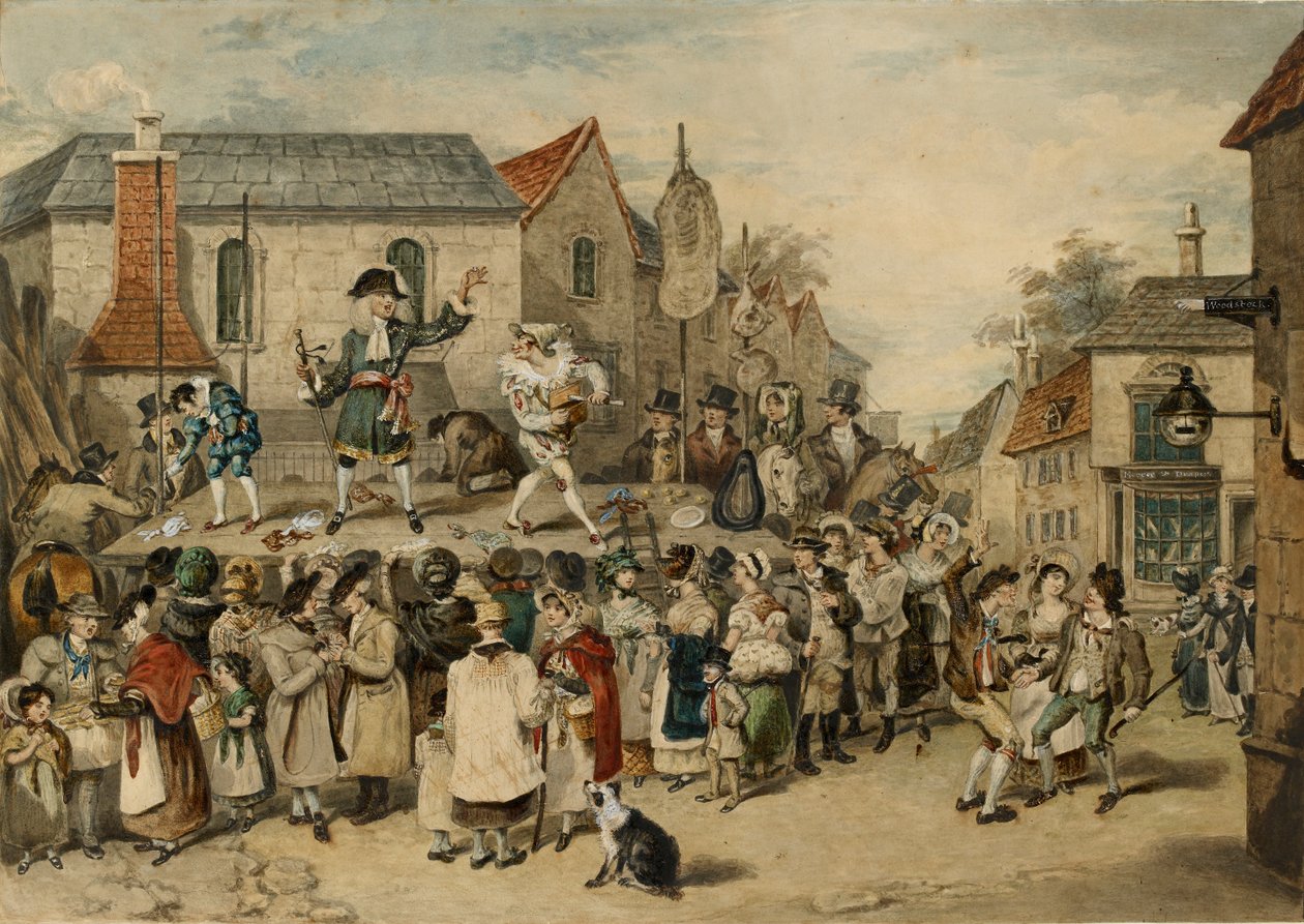 Woodstocki vásár, 1838 alkotó: Charles Turner