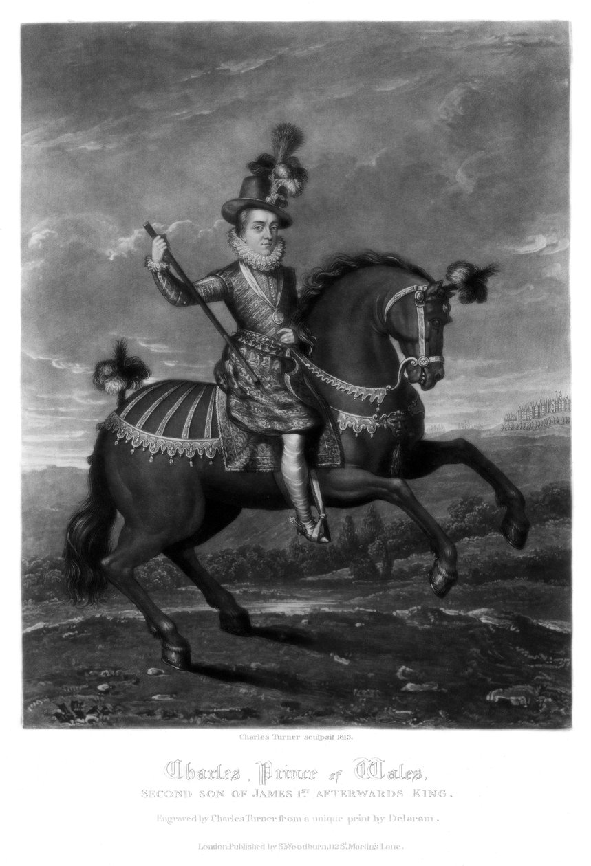 Károly, walesi herceg, 1816. alkotó: Charles Turner