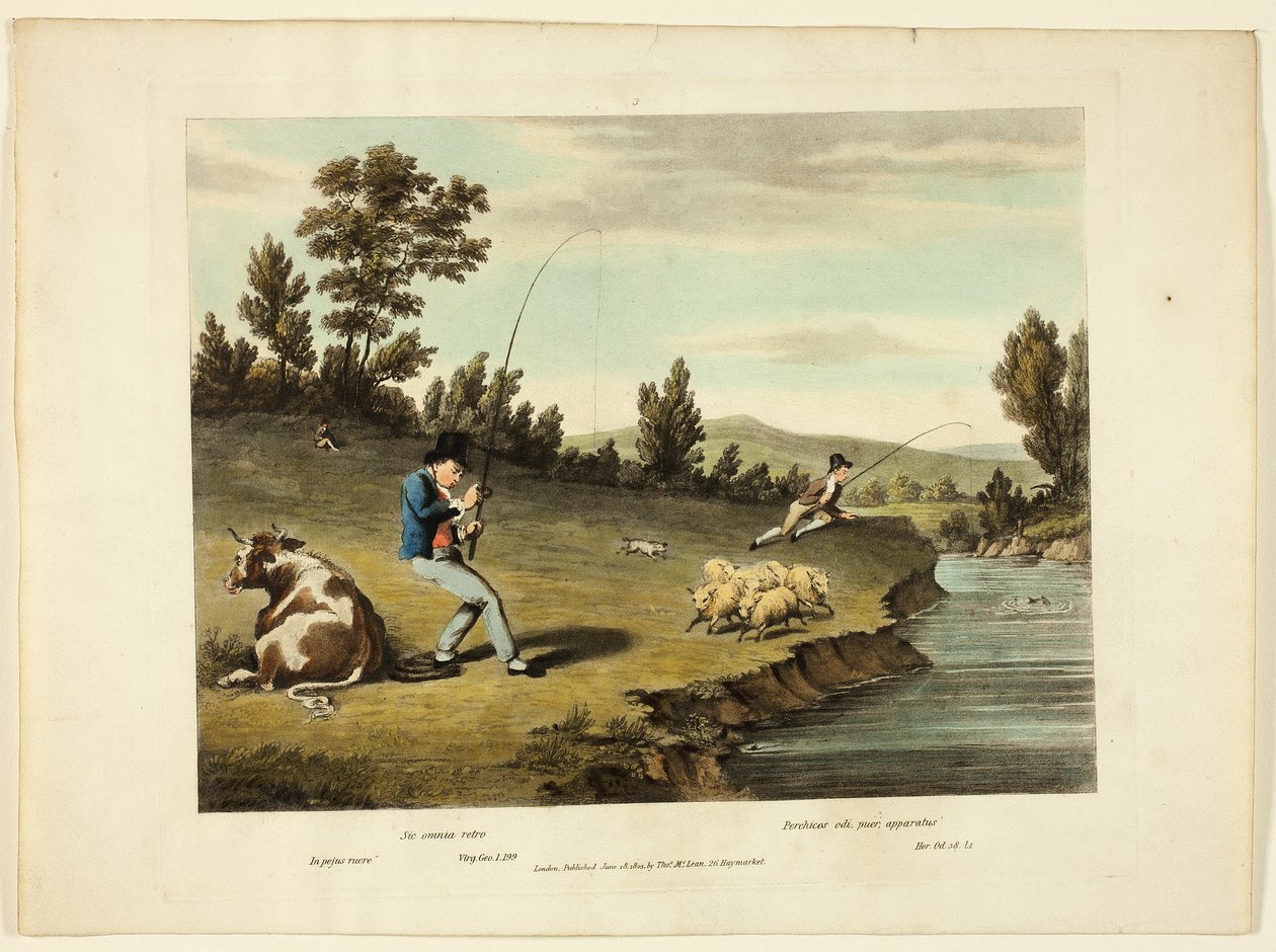 A horgászat örömei alkotó: Charles Turner