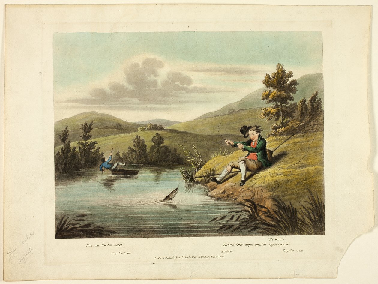 A horgászat örömei alkotó: Charles Turner