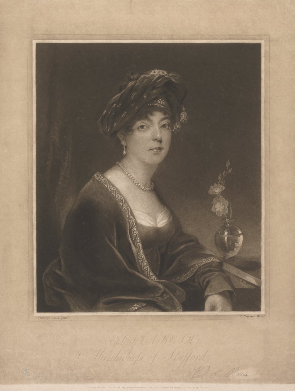 Elizabeth, Stafford márciusiasa alkotó: Charles Turner