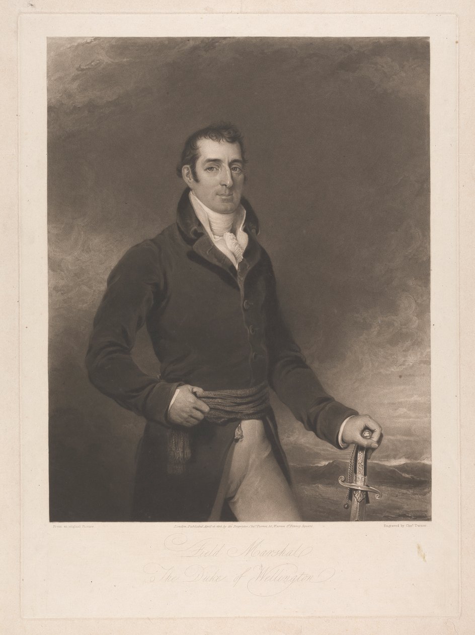 Field marsall, Wellington hercege alkotó: Charles Turner