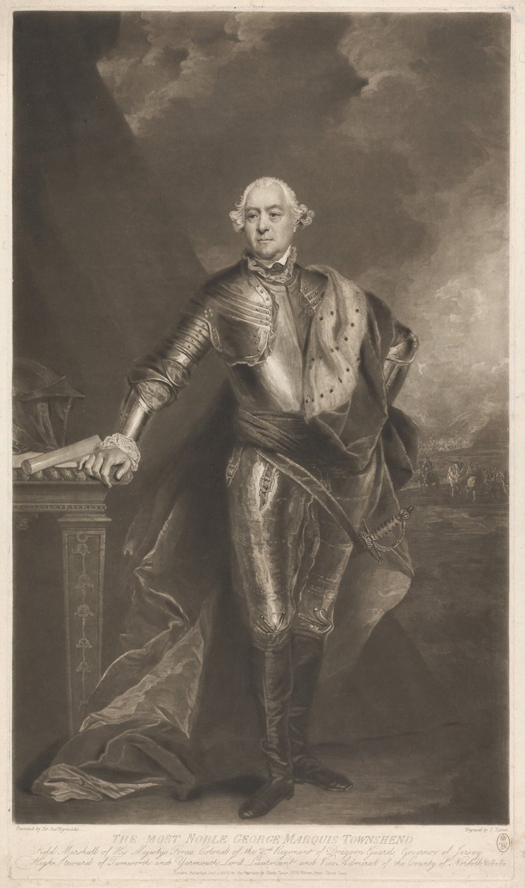 George, az első Townshend márki alkotó: Charles Turner