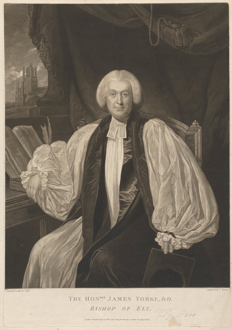 Hon. James Yorke, Ely püspöke alkotó: Charles Turner