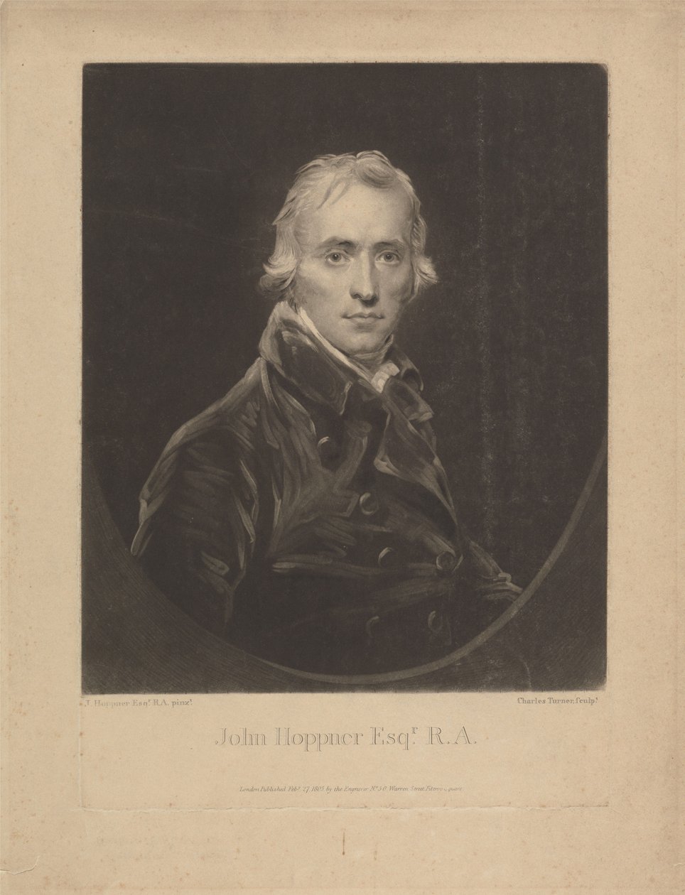 John Hoppner alkotó: Charles Turner